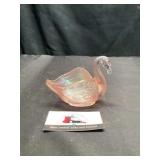 Fenton dusty rose pink pastal swan