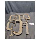 Large C clamps