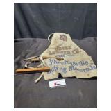 Lumber apron and clothing hook