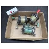 Vintage fishing reels