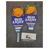 Bud light glass tap handles