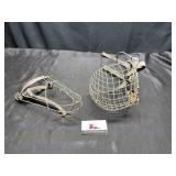 Vintage animal muzzles