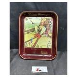 Metal Norman Rockwell tray