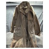 Mule skinner trench coat