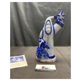 Salt glazed stoneware Rockdale Union Santa