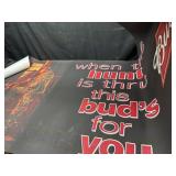 Budweiser hunting poster banner
