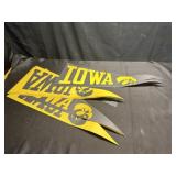 Paper Iowa pennants