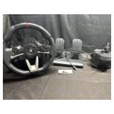 Hori Xbox steering wheel and controls