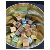 Wooden blocks