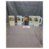 Vintage Iowa Hawkeye mugs
