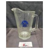 Pabst blue ribbon pitcher