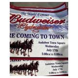 Budweiser Audubon advertising signs