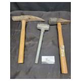 Assorted hammers