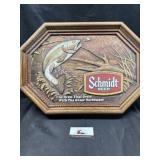 Schmidt beer sign