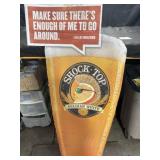 Cardboard shock top display
