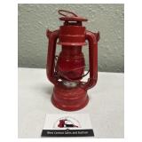 Red metal lantern