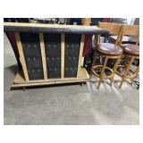 Vintage bar with 2 stools