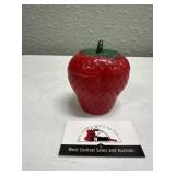 Strawberry jelly jar
