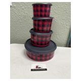 Tupperware containers with lids