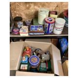 Box of tins