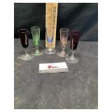 Jan Barbaglio champagne fluted glasses