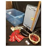 Tote with lid miscellaneous