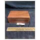 Cedar jewelry box