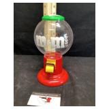 M & M candy machine plastic