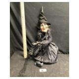 Halloween witch decor