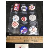 Political buttons