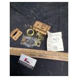 New old stock craftsman cylinder rim lock with key