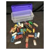Toy cars, and trucks