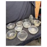 Fire King and Pyrex bowls