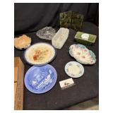 Collector plates fire, King and USA planters
