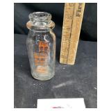 Anderson Ericson dairy bottle, Des Moines, Iowa