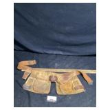 Leather tool belt