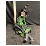 Halloween decor witch