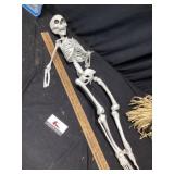 Halloween decor skeleton