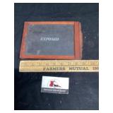 Vintage wooden photographic plate or film holder