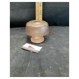 Pink mushroom shaped fairy lamp