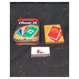 Phase 10 Uno cards