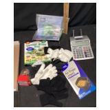 Adding machine forever, green bags