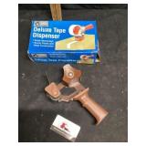 Deluxe tape dispenser