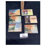 Six vintage Black Hills postcard booklets