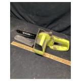 Ryobi battery operated chainsaw