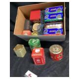 Box of tins
