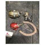 Fishing reels and miscellaneous