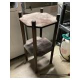 Plant stand approximately 17 x 17 x 36 tall