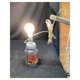 Butternut coffee jar light