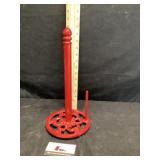 Cast-iron paper towel holder